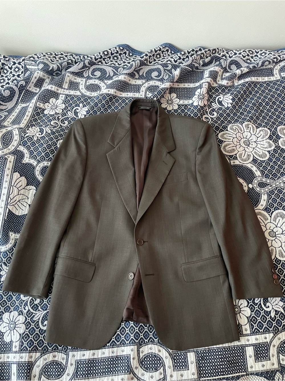 Chiavari super 100 reda wool blazer